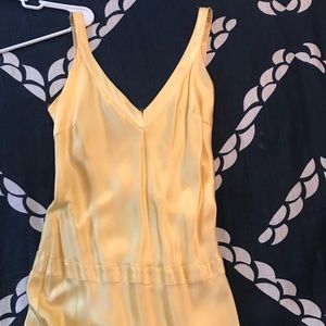 Yellow formal dress